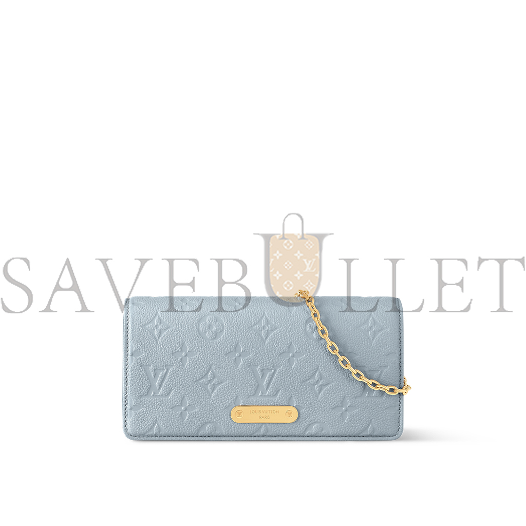 LOUIS VUITTON WALLET ON CHAIN LILY M83233 (20.7*10.2*3.5cm)